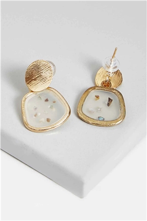 Antheia Speckled Acetate Earrings