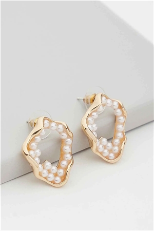 Nephele Pearl Stud Earrings