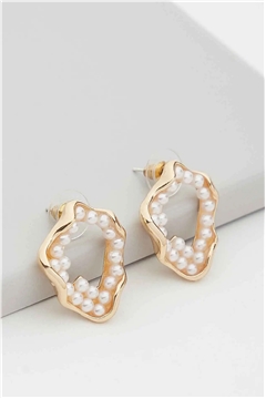 Nephele Pearl Stud Earrings