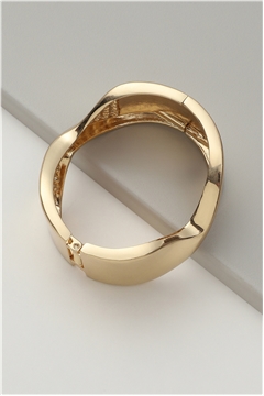 Twisted Gold Cuff