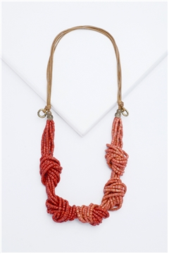 Sunsets Seedbead Necklace