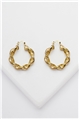 Chantelle Twisted Hoop Chunky Earrings