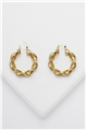 Chantelle Twisted Hoop Chunky Earrings