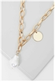 Aphrodite Pearl Drop Pendant Necklace