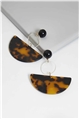 Selene Elleptical Acetate Earrings