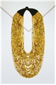 Seychelles Canary Bead Layered Necklace