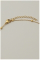 Dainty Gold Bead Lariat Necklace