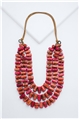 Lava Red Firecracker Necklace