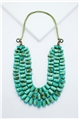 Lava Green Firecracker Necklace