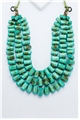 Lava Green Firecracker Necklace