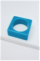 Adriactic Blue Square Resin Bangle